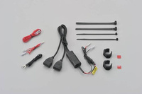 Daytona Źródło zasilania z 2 portami USB do montażu na kierownicy motocykla 80730