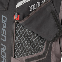 Kurtka motocyklowa damska BUSE Open Road II czarna 46