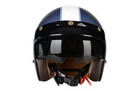 Kask Motocyklowy LAZER MAMBO EVO RACE (kol. Niebieski - Biały) rozm. S