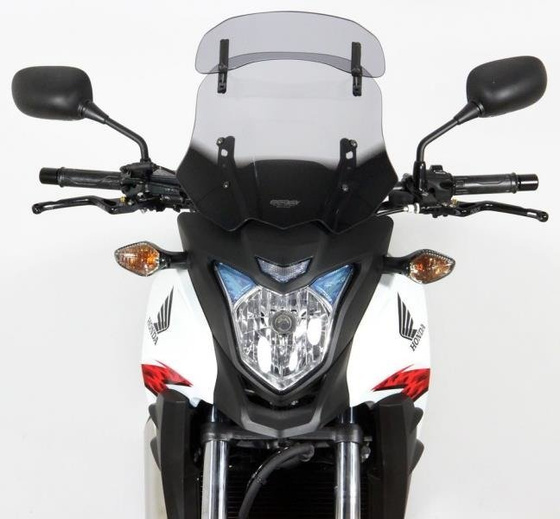 Szyba motocyklowa MRA HONDA CB 500 X, PC 46, 2013-2015, forma VT, przyciemniana