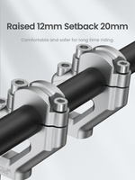 LOBOO Podwyższenie kierownicy do TRIUMPH Tiger900 RALLY PRO (2021-2023), TRIUMPH Tiger900 GT LOW (2021- 2023), TRIUMPH Tiger850