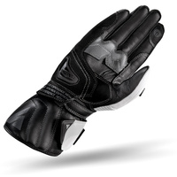 Motorcycle sport gloves SHIMA STR-2 black/white