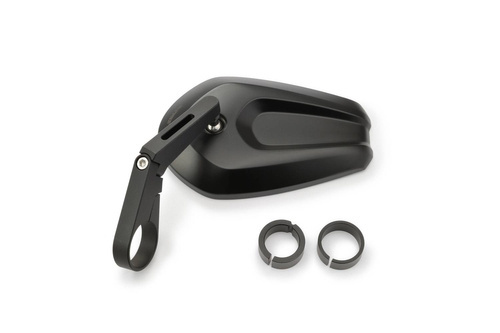 D-MIRROR-13,CAVE1/BAREND SHORT, ABS+ALU 1PC, E-MARKED