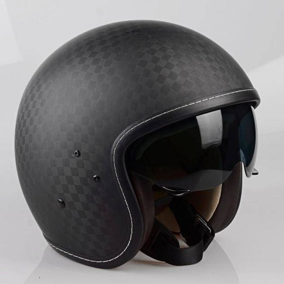 Kask Motocyklowy LAZER MAMBO EVO Pure Carbon (kol. Czarny Carbon Matowy) rozm. L