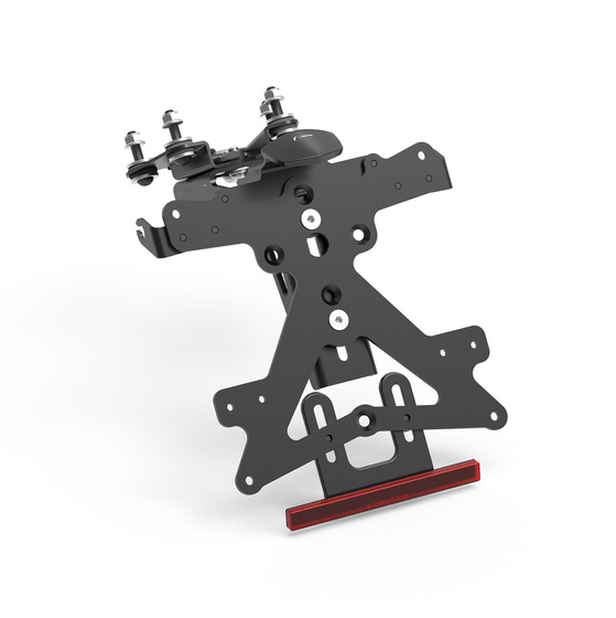 Fox license plate support kit