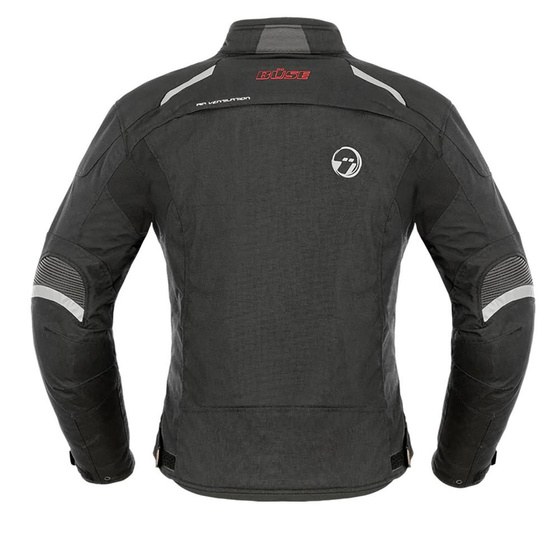 Kurtka motocyklowa BUSE Rico czarno-czerwona XL