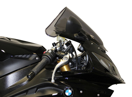 Motorcycle Windshields MRA BMW S1000 RR, K10, 2015-, form R, smoke