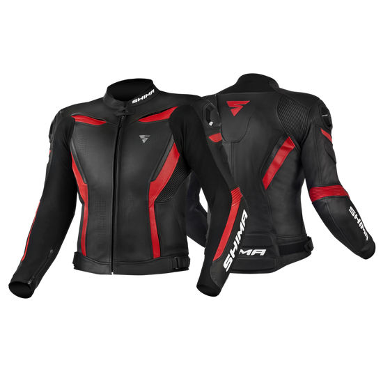 Motorcycle Leather Suit DAINESE AVRO D2 2 PCS