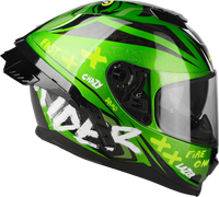 Kask Motocyklowy LAZER RAFALE SR Oni Zielony (kol. Czarny - Zielony) rozm. XS