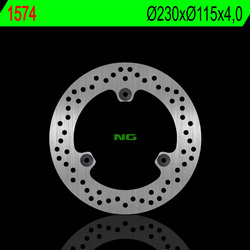 NG TARCZA HAMULCOWA PRZÓD YAMAHA NMAX 125 15-22 (230X120X4,5MM) (3X10,5MM)