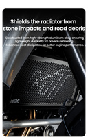 LOBOO Crash Bar boczne oraz osłony chłodnicy do CFMOTO 700MT ADV (2025-) srebrne (10.3.01613.001.21)