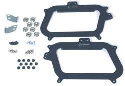 ZESTAW ADAPTERÓW ZE STELAŻY GIVI NA KUFRY TRAX EVO I ADV, SW-MOTECH BLACK