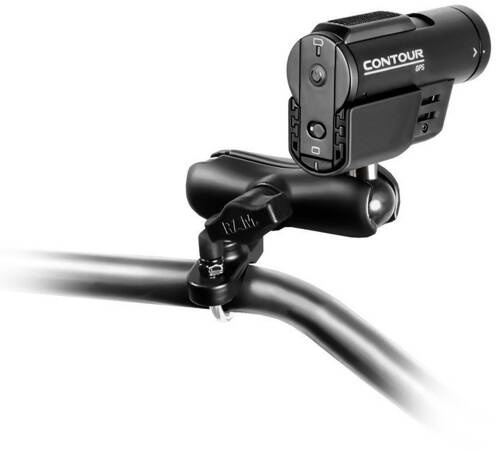 RAM-B-149Z-237U Uchwyt montowany do ramy kierownicy z głowicą obrotową do montażu kamery lub aparatu