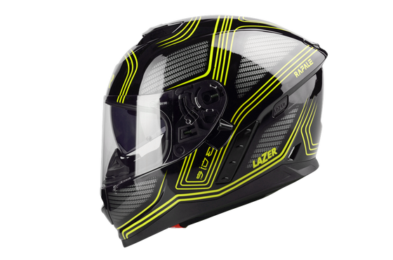 Kask Motocyklowy LAZER RAFALE EVO Darkside (kol. Czarny - Żółty) rozm. S