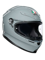 Kask motocyklowy integralny AGV K6 szary