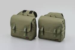 "HENLYBEGINS" SDDLE BAG 30L(15X2) DHS-12 KHAKI