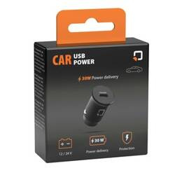 91799 Car Usb Power, 1 Usb C port charger - PD - 30W - 12/24V