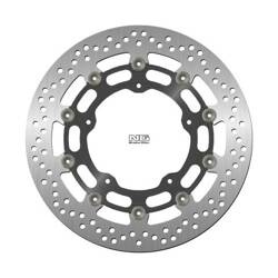 NG TARCZA HAMULCOWA PRZÓD YAMAHA YZF R1 '04-'06 / '15-'16, FZ1 '06-13, R6 '20-, V-MAX '09-16, MT-10 '16-21 (320X132X5MM) (5X8,5MM) PŁYWAJĄCA (ŚRODEK ALUMINIOWY)