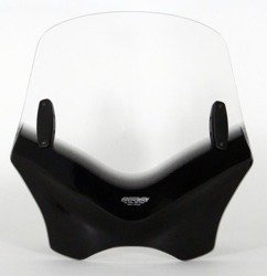 Uniwersalna szyba do motocykli bez owiewek MRA, form VFSC, black