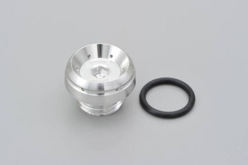 OIL FILLER CAP BULLET M24XP3.0/SILVER