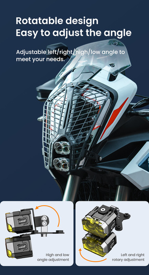 LOBOO Mocowanie świateł do KTM 1290 Super Adventure R (2022-) (10.3.10251.001.02)