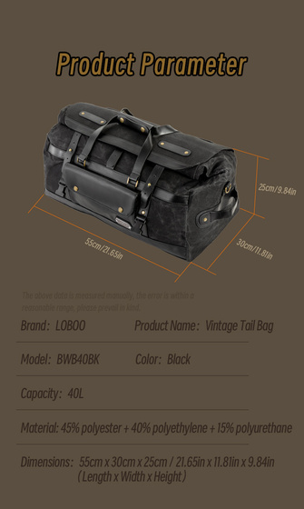 LOBOO VINTAGE TPU Torba 40L (10.4.01039.001.01)