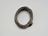 colored wire, AVS0.75, black/brown, 2m