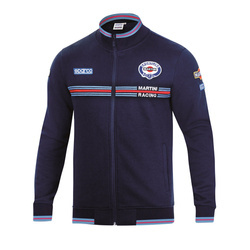 Sparco Martini Racing Full Zip Sweatshirt navy