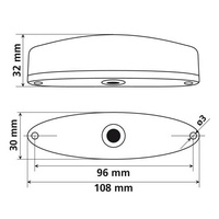 90159 Porster, Led tail light, 12V
