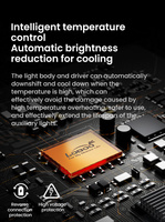 LOBOO L16 światło drogowe i mijania pomocnicze (czarne) (10.1.01016.001.01)