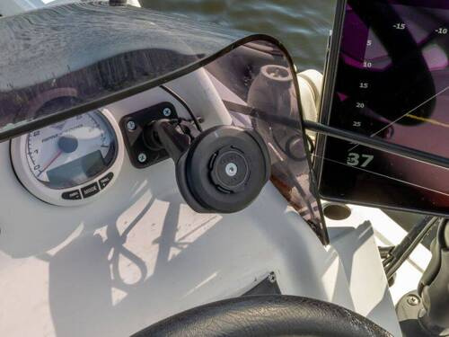 Quad Lock® 360 Base - Flat Rectangle 4 Hole