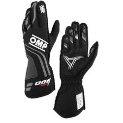 OMP Racing Race & Kart Gloves One Evo X (FIA) black