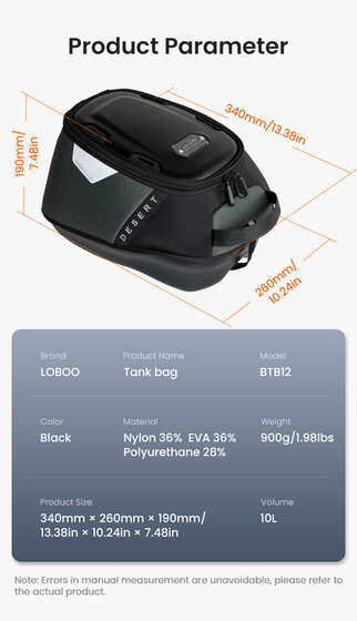 LOBOO Tank bag 10L (10.4.04009.001.01)