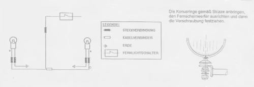 Honda VT 1100 C3 Shadow (1998-2001) twin light kit