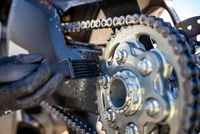 350 Motorcycle Chain Brush