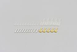 double bullet terminal set, CA/CW104,  set of 5