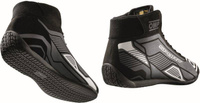 Rally Race Racing Shoes OMP SPORT boots (FIA Approved) black white