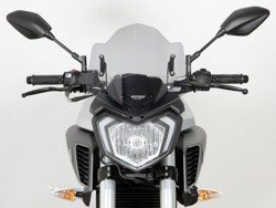 Motorcycle Windshields MRA YAMAHA MT-125, RE 11, 2015-, form NRM, smoke