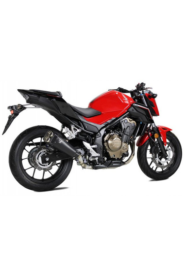 Tłumik IXRACE HONDA CBR 500 R 16-18 / CB 500 F 16-18 typ M9 (black) (Homologacja)