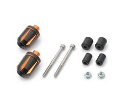 HANDLEBAR END "TKM-2" ORANGE / 2PCS