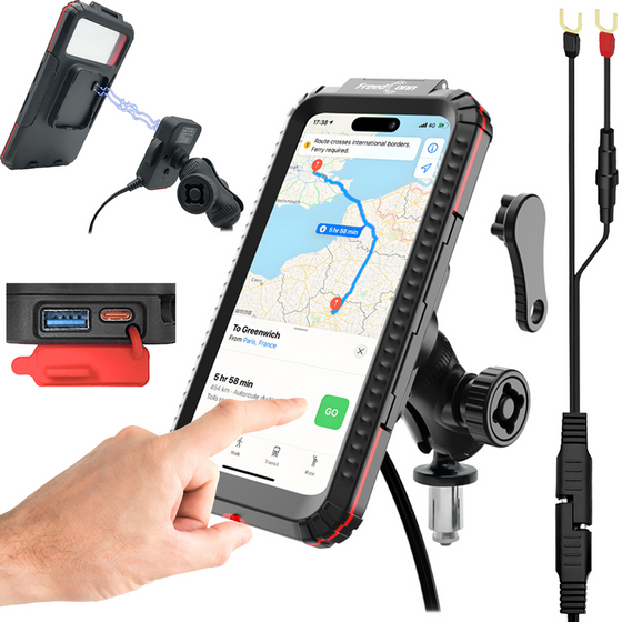 Phone holder for motorcycle MC42-03