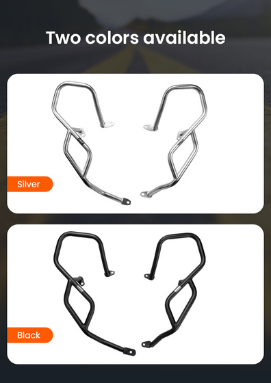 LOBOO Crash Bar do Aprilia Tuareg660 (2022-) Silver (10.3.01441.101.21)