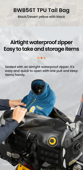 LOBOO TPU Torba 56L biało-czarna (z hermetycznym zamkiem błyskawicznym) (10.4.01036.001.61)