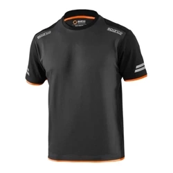 Sparco Tech T-Shirt (Teamwork) black orange