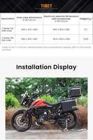 LOBOO TIBET Kufry boczne srebrne 35+28L (10.5.03351.010.21)