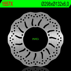 NG TARCZA HAMULCOWA TYŁ YAMAHA V-MAX 1700 10-17 (298X132X6,0MM) (5X8,5MM) WAVE