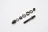 Adapter lusterka do HARLEYA  1szt M8XP1.25  czarny