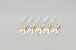 C-shaped terminal set, dia.6, set of 5, for hand tool