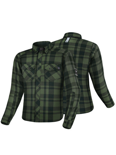 SHIMA RENEGADE 2 Motorbike Shirt Jackets for Men green
