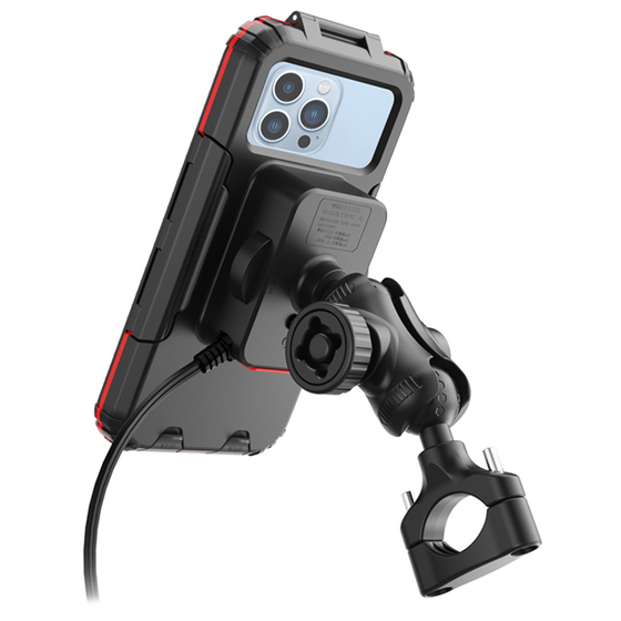 FreedConn motocyklowy uchwyt na telefon MC42 z ładowaniem indukcyjnym